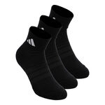 adidas Tenisové ponožky adidas Essentials Ankle 3P Tenisové ponožky Unisex-černá