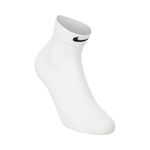 Nike Oblečení Nike Fast Midweight Ankle Running ponožky Unisex - bílá, neonově zelená