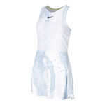 Nike Oblečení Nike Court Dri-Fit Slam Šaty Dámy-Bílá,Světle Šedá