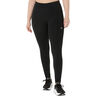 Road Winter High Waist Běžecké Punčocháče Dámy-Černá