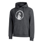 Quiet Please Oblečení Quiet Please Endlessly Washed Out Loose Fit Hoody Muži-Antrazitová,Bílá