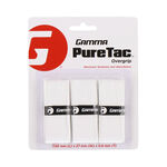 Gamma Vrchní omotávky Gamma Pure Tac 3ks V Baleni-Bílá