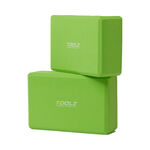 TOOLZ Fitness ostatní TOOLZ Yoga Block-2pcs (made Of EVA Foam) Podložka Na Jógu-Zelená