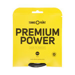 Tenisové Struny Tennis-Point Premium Power 12m black