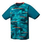 Yonex Oblečení Yonex Crew Neck Tričko Muži-Petrolejová