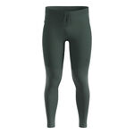 Odlo Oblečení Odlo Zeroweight Warm Reflective Běžecké Punčocháče Muži-Olivová