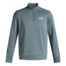 Quarter Half-Zip S dlouhým rukávem Muži - světle modrá, 