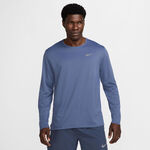Nike Oblečení Nike Dri-Fit UV Miler Běžecké tričko Muži - modrá, stříbrná