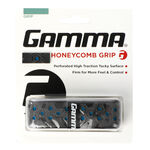 Gamma Základní griphy Gamma Honeycomb Cushion Grip 1ks V Balení-Černá,Modrá