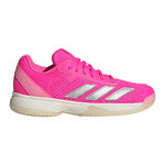 adidas Tenisová obuv adidas Courtflash Obuv Na Všechny Povrchy Děti-Růžová,Stříbrná