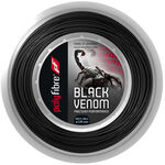 Tenisové Struny Polyfibre Black Venom 200m schwarz