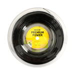 Tenisové Struny Tennis-Point Premium Power 220m black