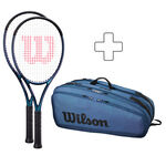 Sada Raket Wilson Ultra 100 V4.0 plus Schlägertasche