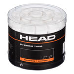 HEAD Vrchní omotávky HEAD  Prime Tour 60ks balení - bílá