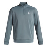 Under Armour Oblečen&iacute; Under Armour Quarter Half-Zip S dlouh&yacute;m ruk&aacute;vem Muži-světle modr&aacute;