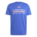 adidas Oblečení adidas Tennis New York Tričko Muži - modrá, vícebarevné