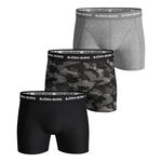 Björn Borg Oblečení Björn Borg Cotton Stretch Boxer 3P Trenýrky Muži-Olivová,Zelená