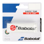 Babolat Základní griphy Babolat Team Syntec Team 1ks V Balení-Bílá