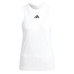 adidas Oblečení adidas Pro Y-Tank Sportovní Tílko Dámy-Bílá