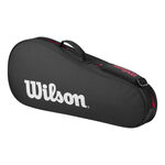 Tenisové Tašky Wilson ADVANTAGE 2025 6PK RACKET BAG BLACK
