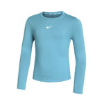Nike Oblečení Nike One S dlouhým rukávem Dívky - světle modrá, 