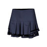 Long Pleat Tier Sukně Dámy-Černá,Modrá