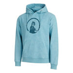 Quiet Please Oblečení Quiet Please Create Washed Out Loose Fit Hoody Muži-Světle Modrá,Petrolejová
