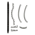 Babolat Př&iacute;slu&scaron;enstv&iacute; pro rakety Babolat Pure Strike 98 16/19 Sada Průchodek-Čern&aacute;