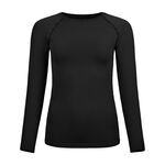 Odlo Oblečení Odlo BL Top Crew Neck Performance Light Eco S Dlouhým Rukávem Dámy-Černá