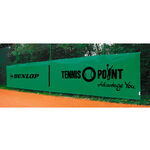 Tennis-Point Potřeby pro údržbu hřiště Tennis-Point Dunlop 12x2m Zástěna-Zelená